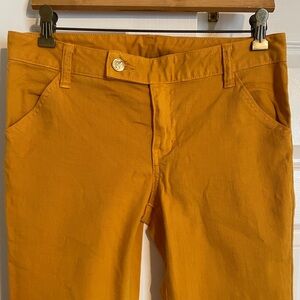 Tory Burch super skinny Jeans, yellow
